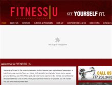 Tablet Screenshot of fitnessuhbg.com